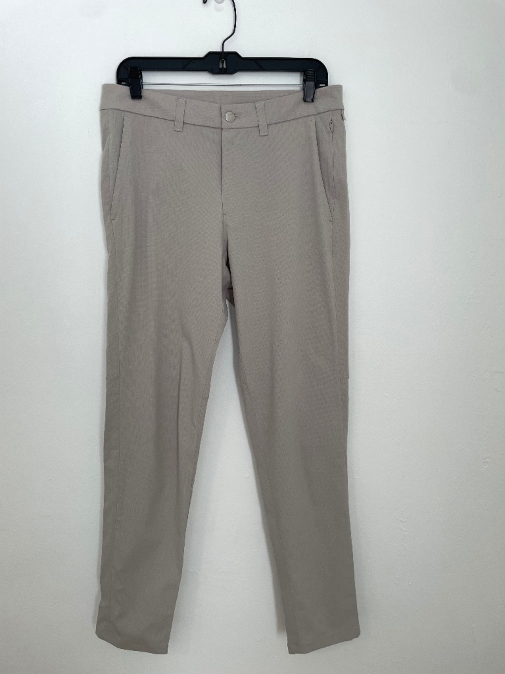 Lululemon Commission ABC Slim Golf Pants Trouser White Warpstream Men's 31